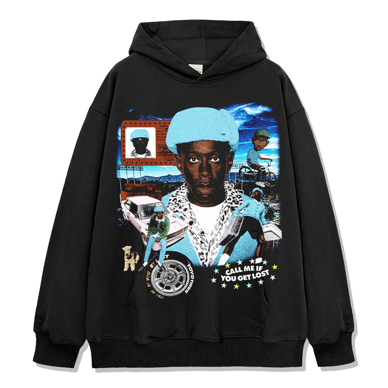 Tyler The Creator Jumbo Graphic “IYGL” HOODIE