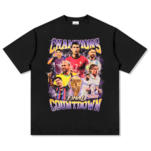 Champions Final Countdown Fifa World Cup Qatar 2022 TEE