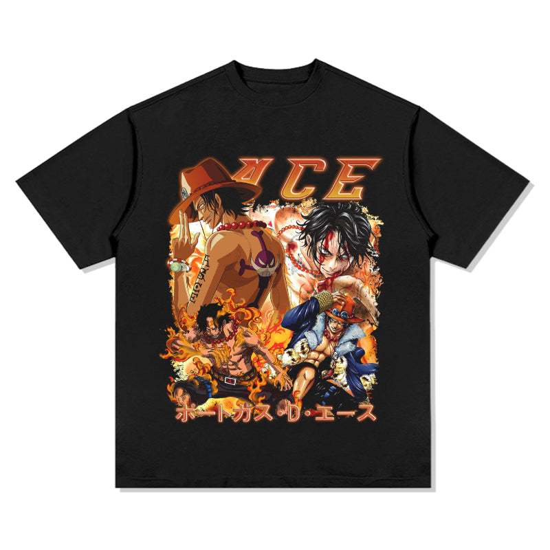 Portgas D Ace One Piece "Anime" TEE