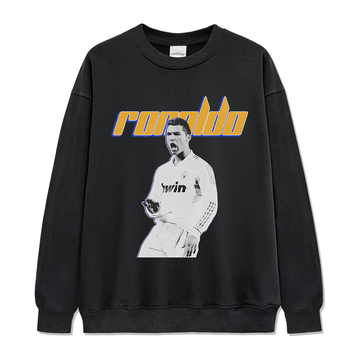 Cristiano Ronaldo Sweatshirt tribute tee in heavyweight cotton