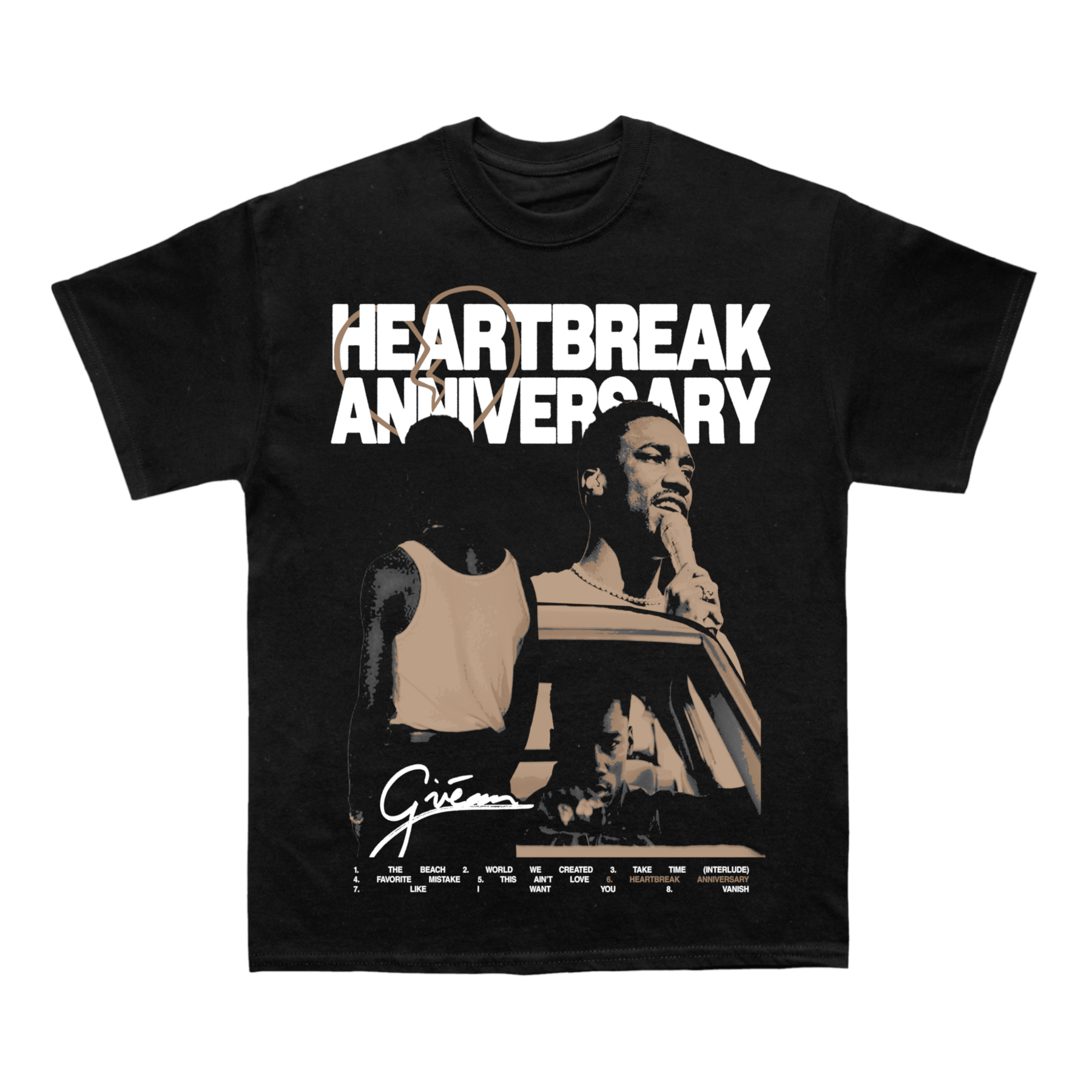 Giveon "Heartbreak Anniversary" TEE