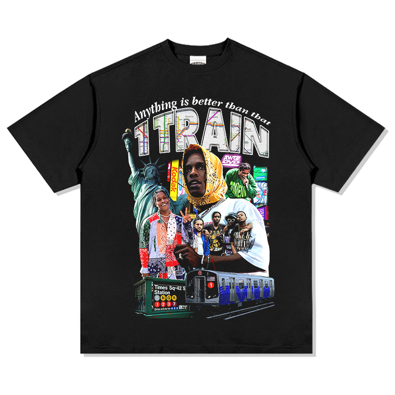 Anything is better than that 1 Train By Asap Rocky TEE