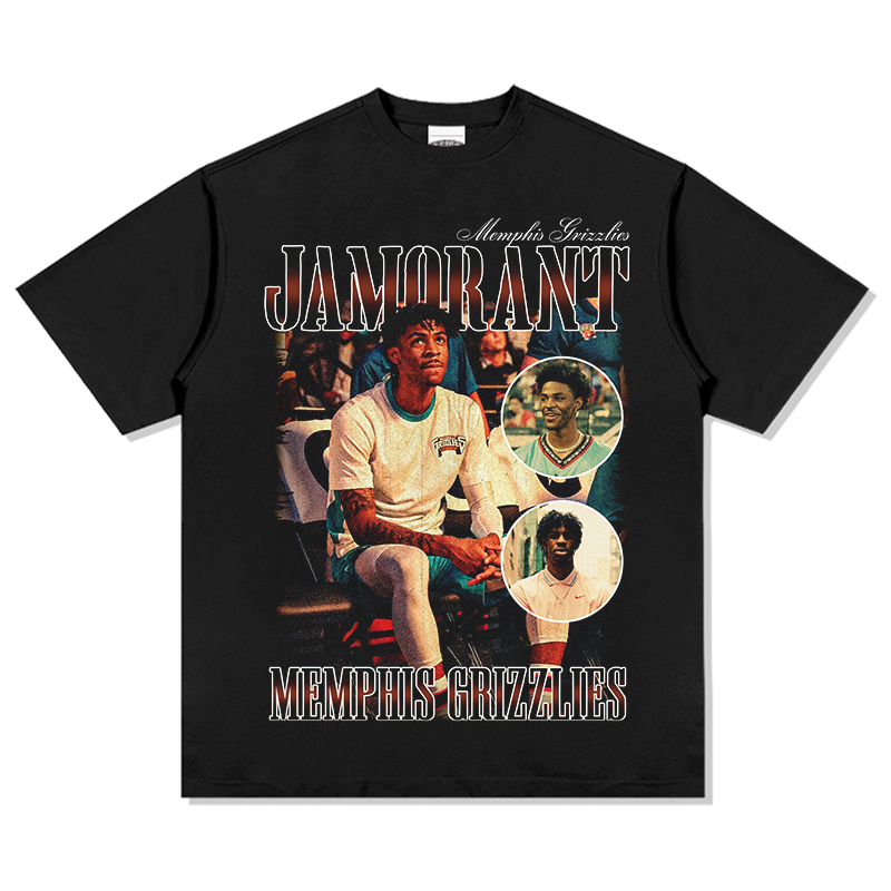 Memphis Grizzlies Tee NBA in heavyweight 240gsm cotton