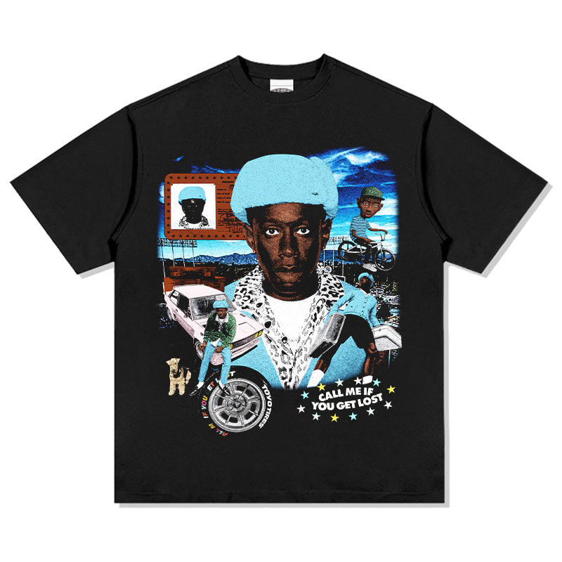 Tyler The Creator Jumbo Graphic “If You Get Lost” TEE