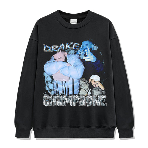 Champagne Papi By Drake Sweatshirt tribute tee in heavyweight cotton