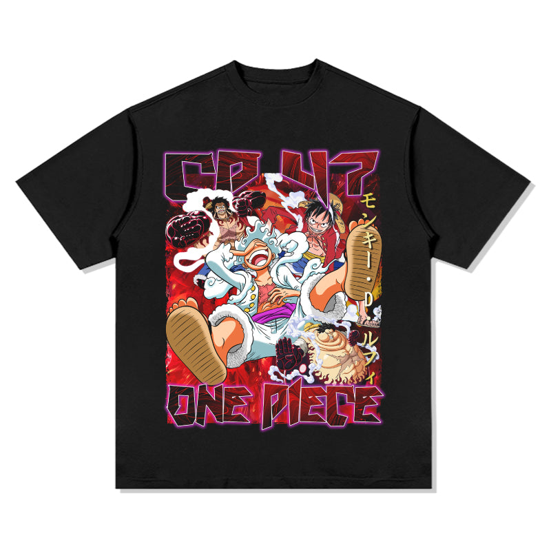 Luffy All Gear One Piece "Anime" TEE