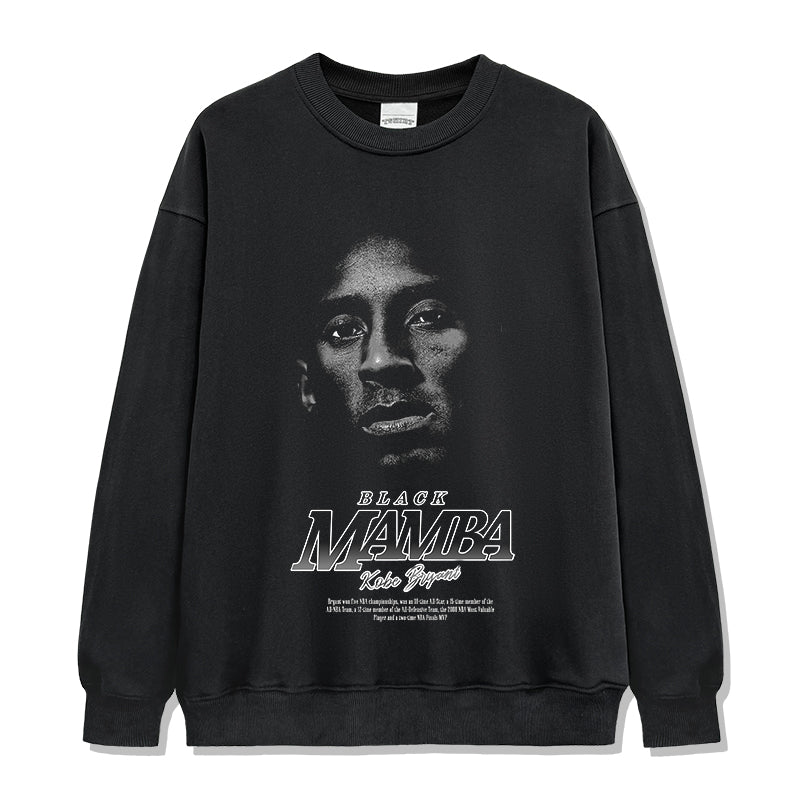Kobe Bryant Sweatshirt NBA in heavyweight 240gsm cotton
