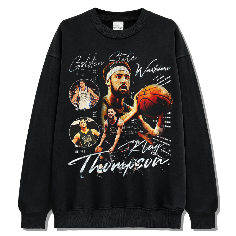 Klay Thompson Sweatshirt NBA in heavyweight 240gsm cotton