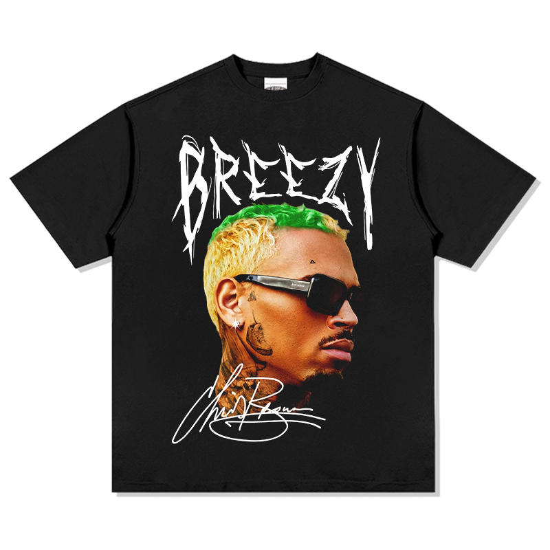 Breezy Chris Brown Signature TEE