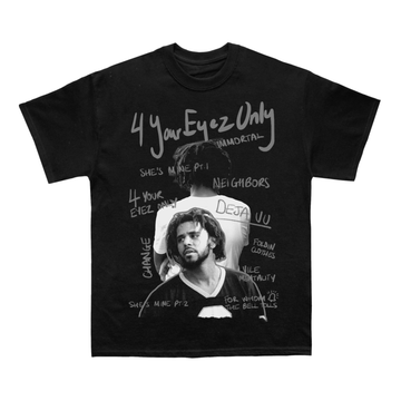 J Cole "4 Your Eyez Only" Sketchbook TEE