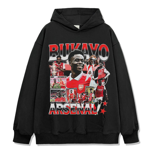 Arsenal By Bukayo Saka Hoodie