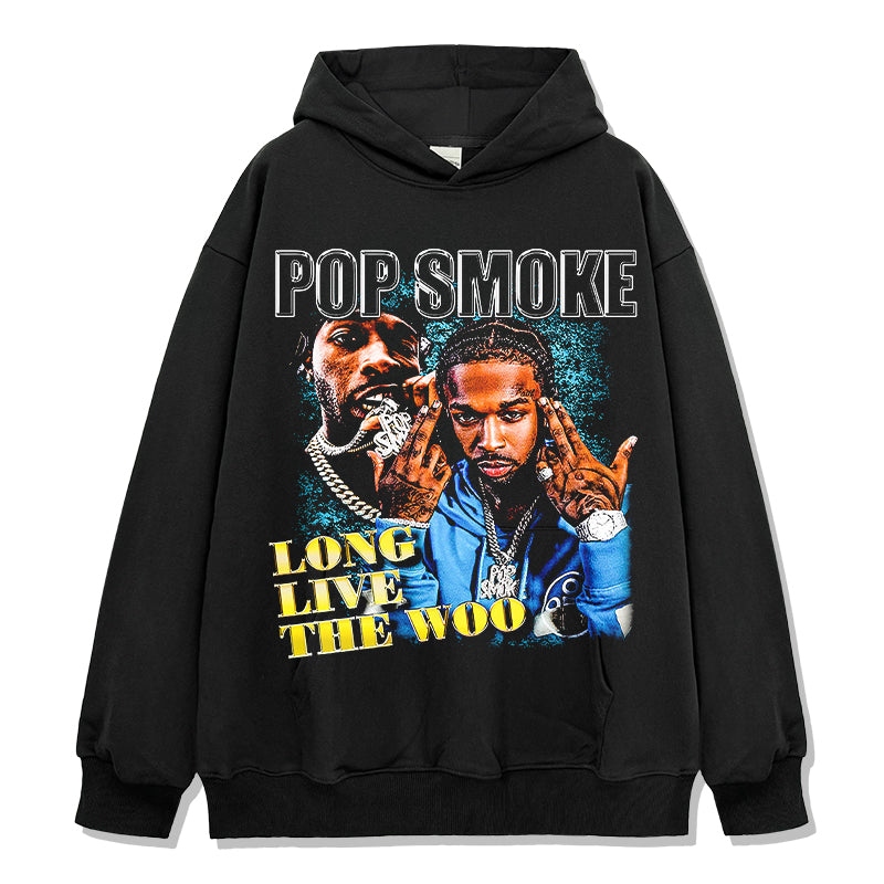 Long Live The Woo By Popsmoke Hoodie