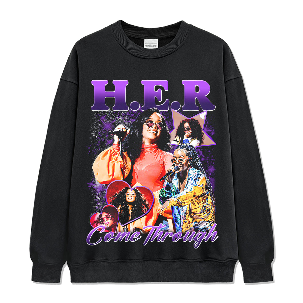 Come Through By H.e.r Sweatshirt
