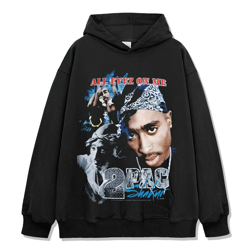All Eyez On Me By Tupac Shakur Hoodie