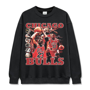 Chicago Bulls Sweatshirt NBA 2024