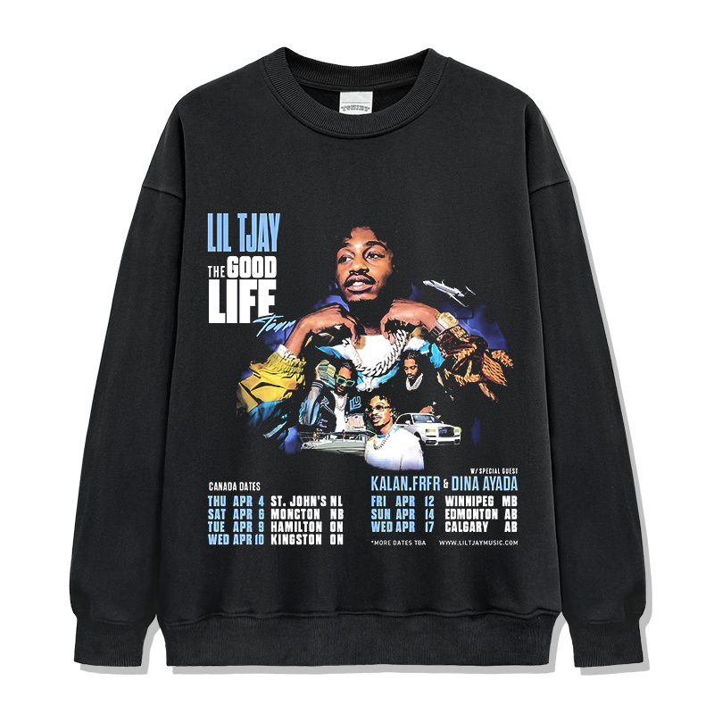 The Good Life By Lil Tjay Sweatshirt