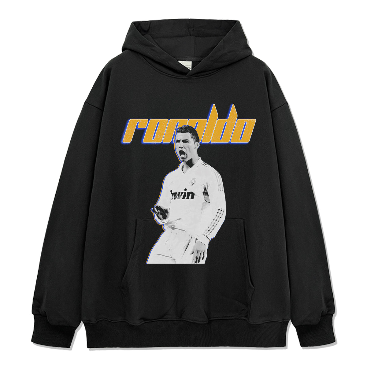 Cristiano Ronaldo Hoodie tribute hoodie in heavyweight cotton