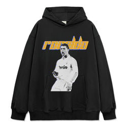 Cristiano Ronaldo Hoodie tribute hoodie in heavyweight cotton