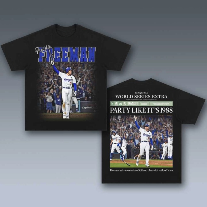 Freddie Freeman Back Design TEE