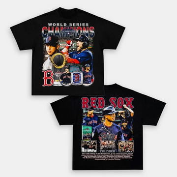 World Series champs Red Sox Back Design TEE