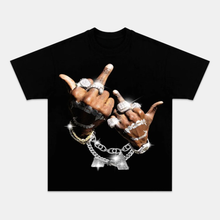 STREET & MIDDLE FINGER TEE