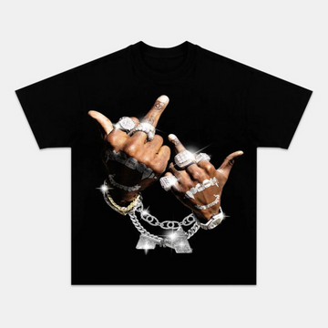 STREET & MIDDLE FINGER TEE