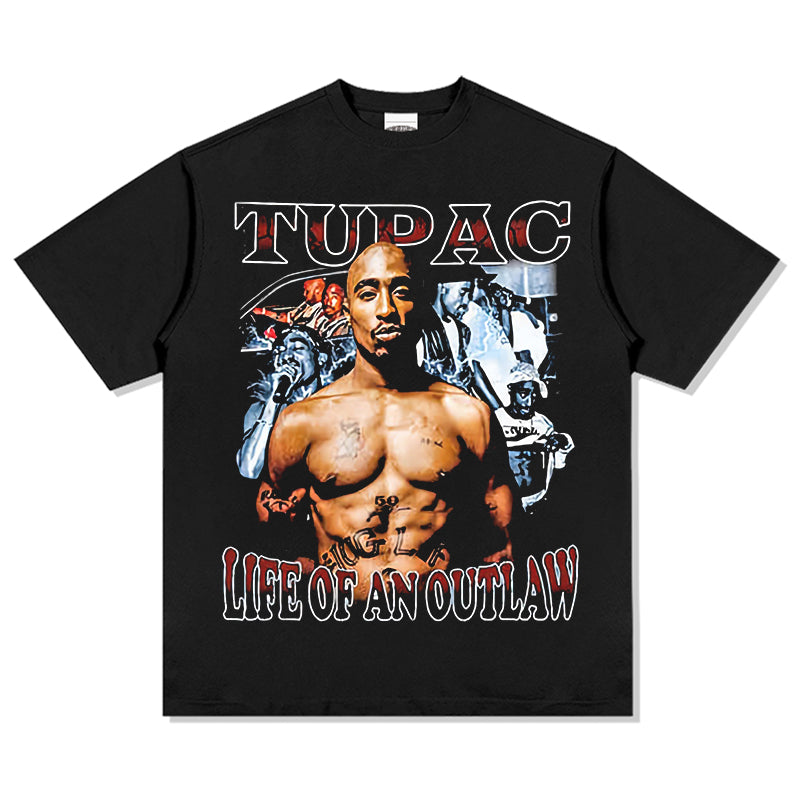 Life Of An Outlaw By Tupac Shakur TEE