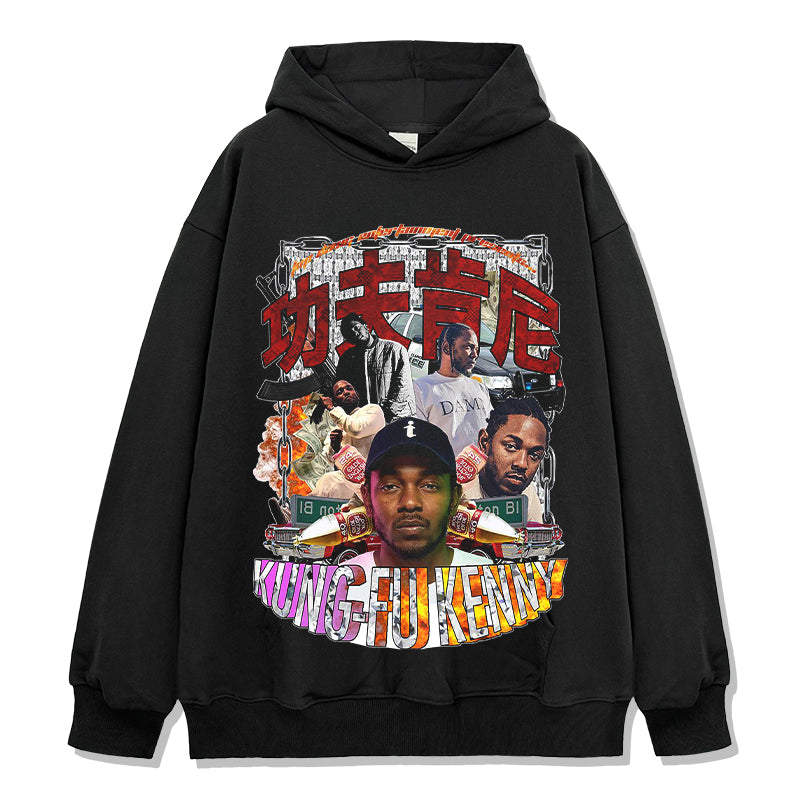 Kungfu Kenny By Kendrick Lamar Hoodie