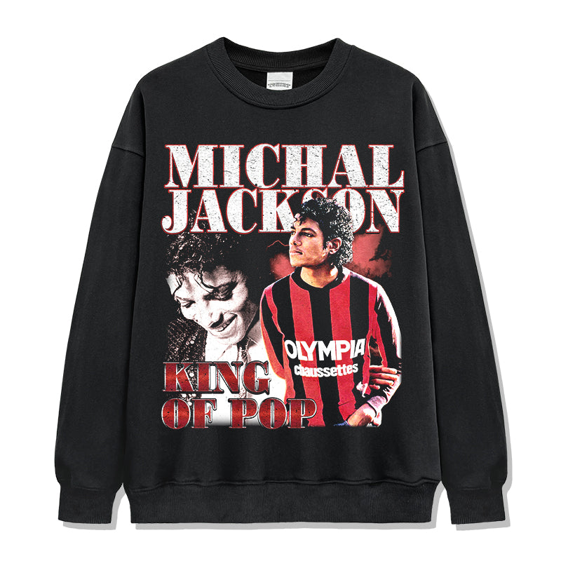 King Of Pop By Michael Jackson Sweatshirt