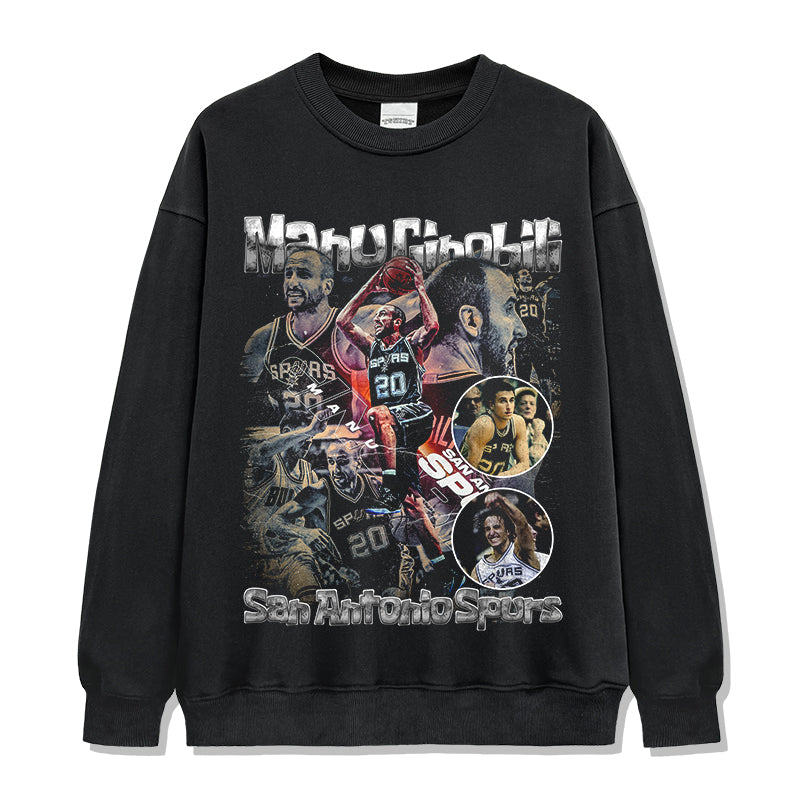 Manu Ginobili Sweatshirt NBA 2024