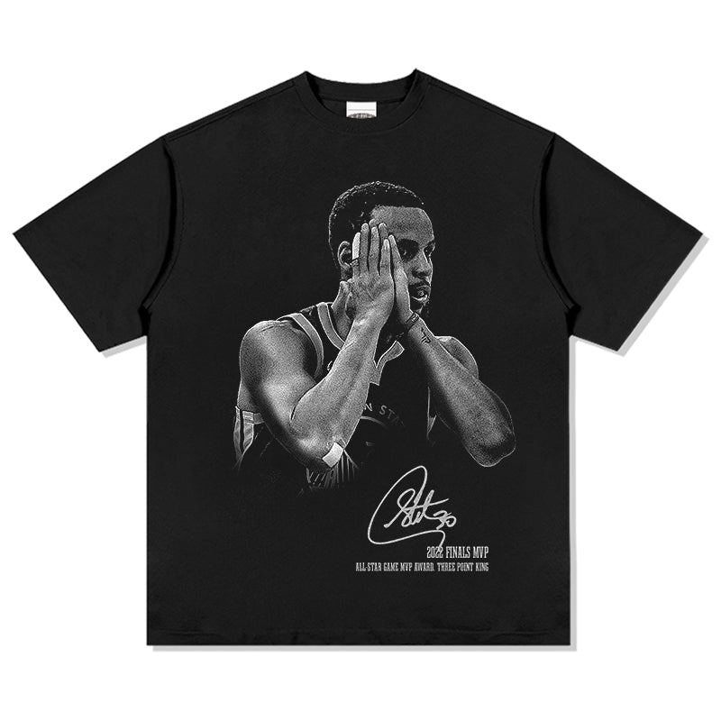 Stephen Curry Signature Tee NBA tribute tee in heavyweight cotton