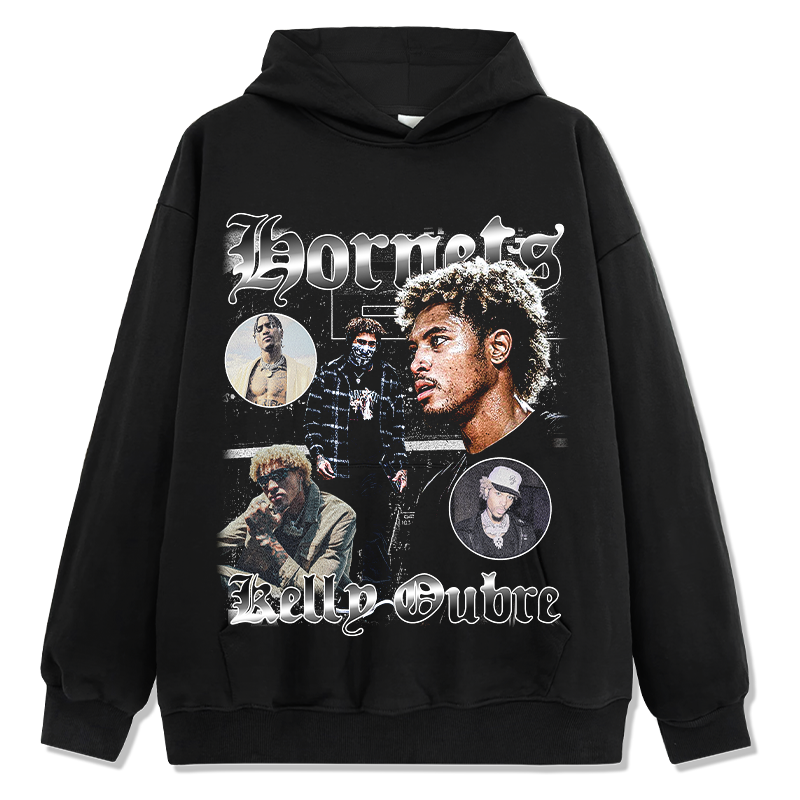 Kelly Oubre Jr Hoodie NBA in heavyweight 240gsm cotton