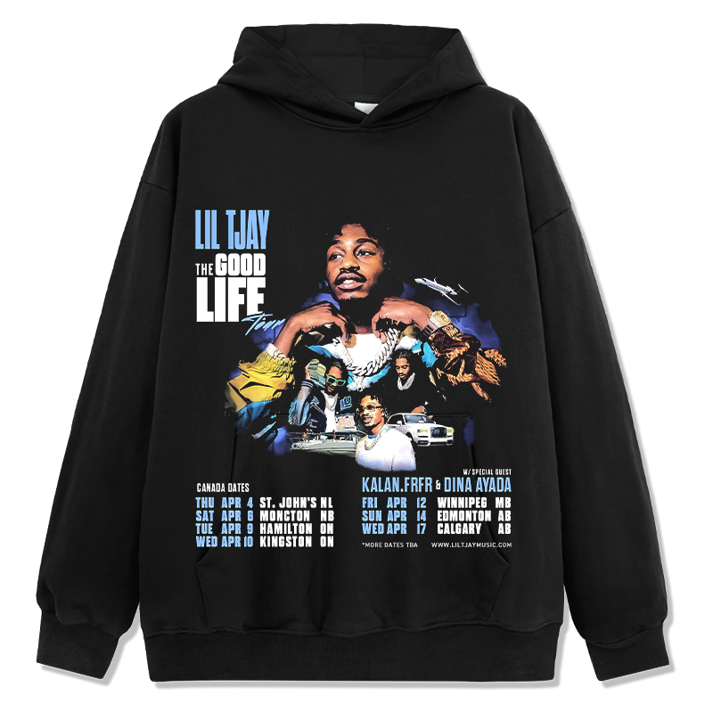 The Good Life By Lil Tjay Hoodie