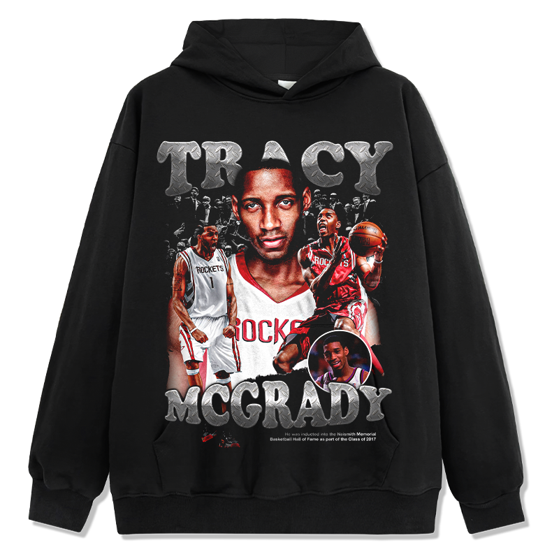 Tracy Mcgrady Hoodie NBA in heavyweight 240gsm cotton