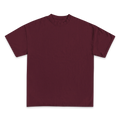 Custom Print Tee — Burgundy front