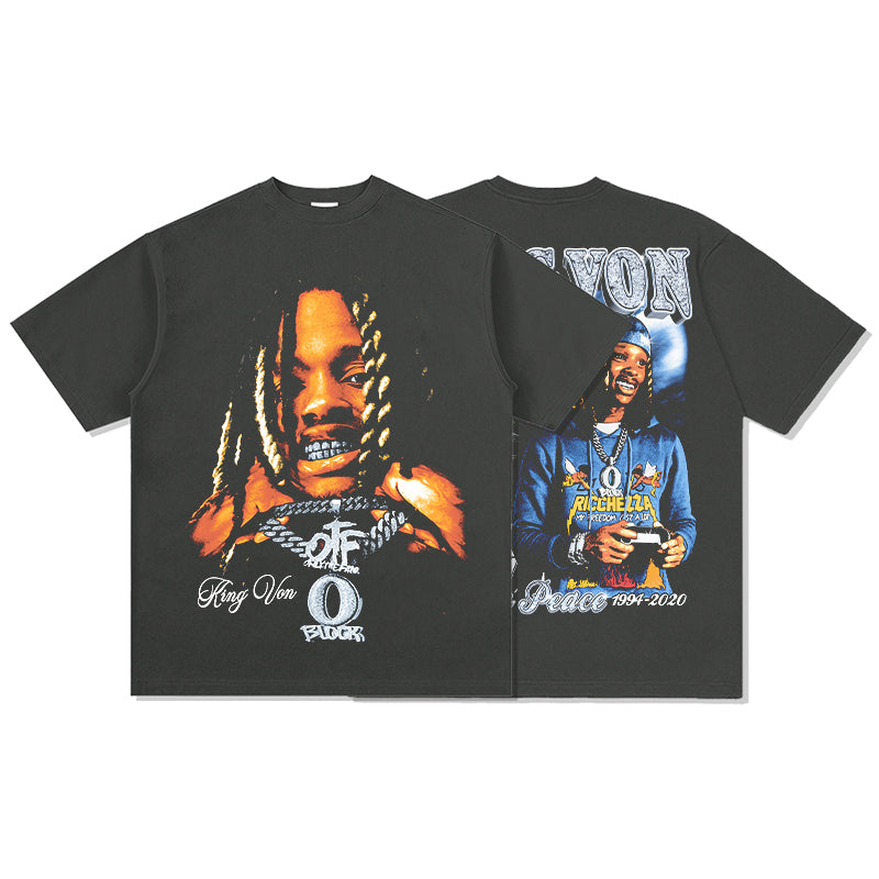 Rest In Peace By king Von TEE
