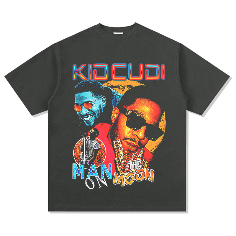 Man On The Moon By Kidcudi Tee - view 2