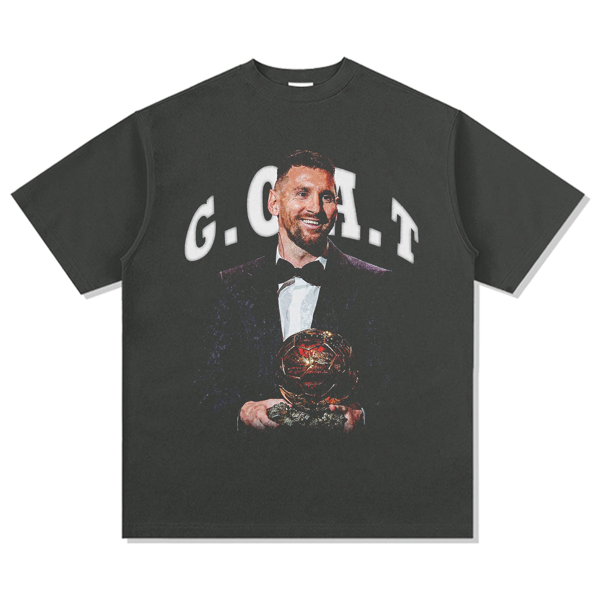 Lionel Messi "GOAT" TEE - view 2