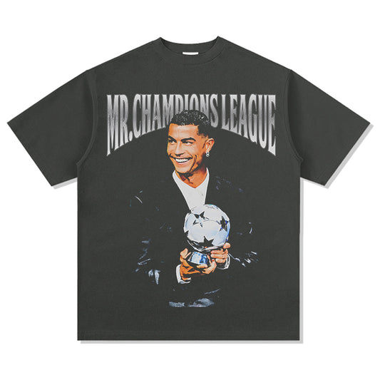 Mr. Champions League By Cristiano Ronaldo Tee