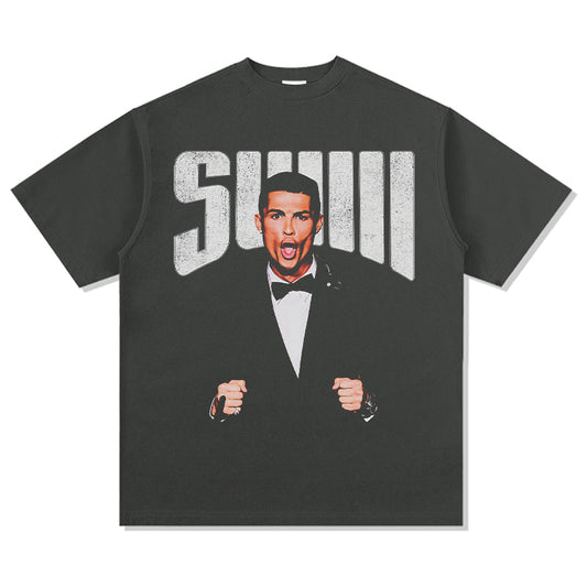 Suiii By Cristiano Ronaldo Tee