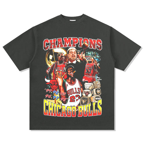 Champions Chicago Bulls TEE NBA - view 2