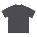 Custom Print Tee — Charcoal front