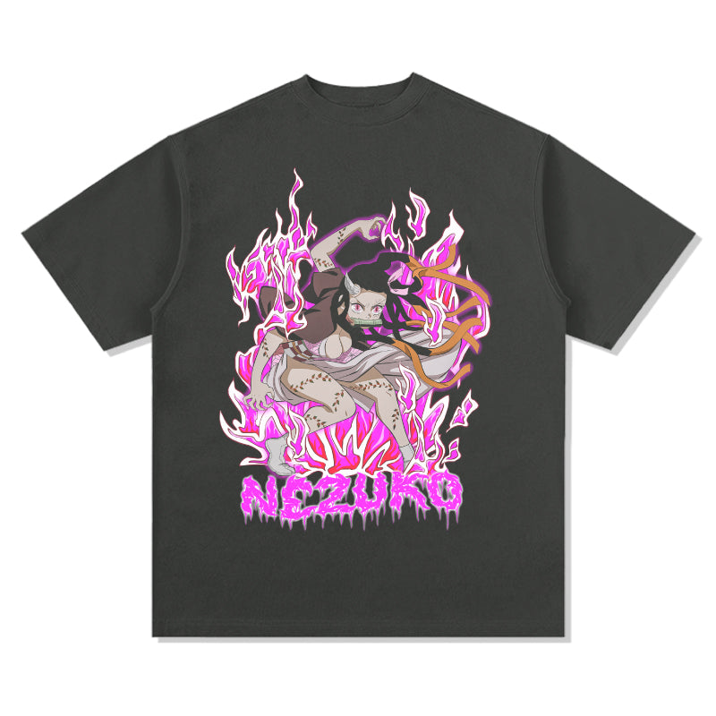 Nezuko Kamado Demon Slayer: Kimetsu no Yaiba "Anime" TEE - view 3