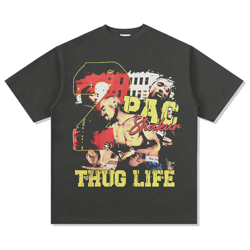 Thug Life By Tupac Shakur TEE - view 2