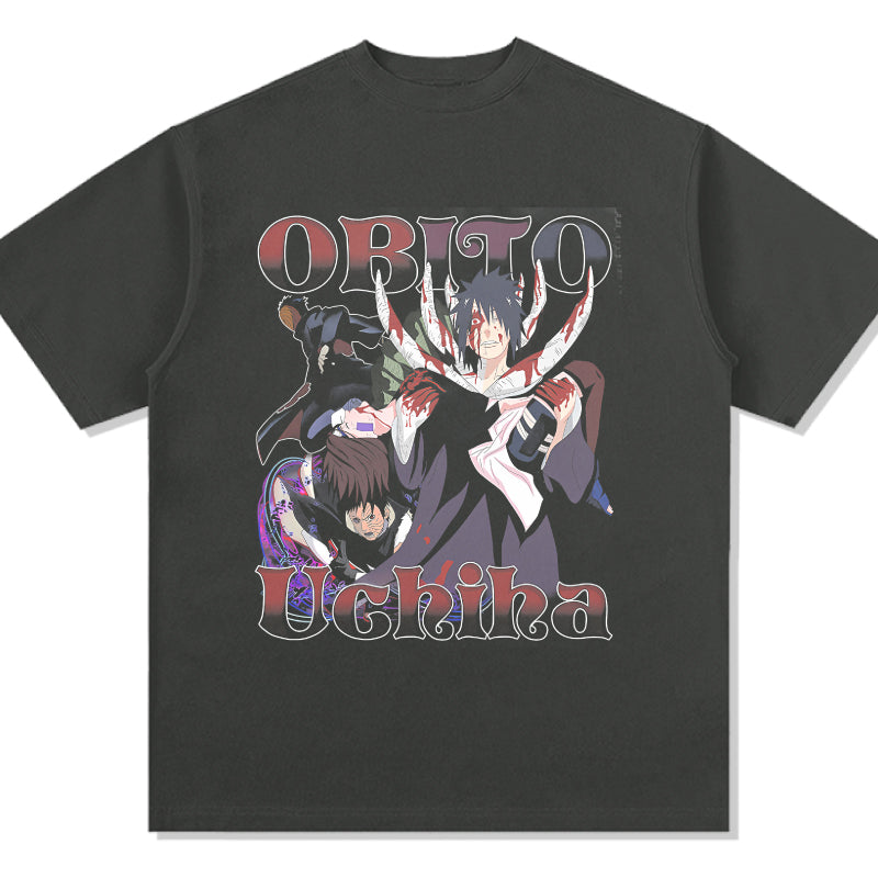 Obito Uchiha Naruto "Anime' TEE - view 3