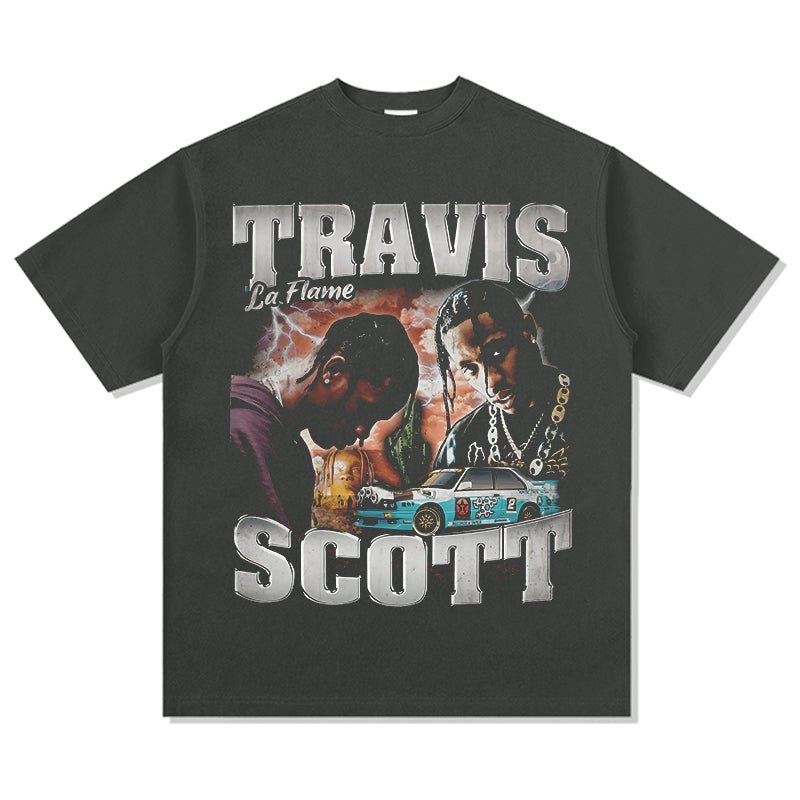 La Flame By Travis Scott TEE - view 2