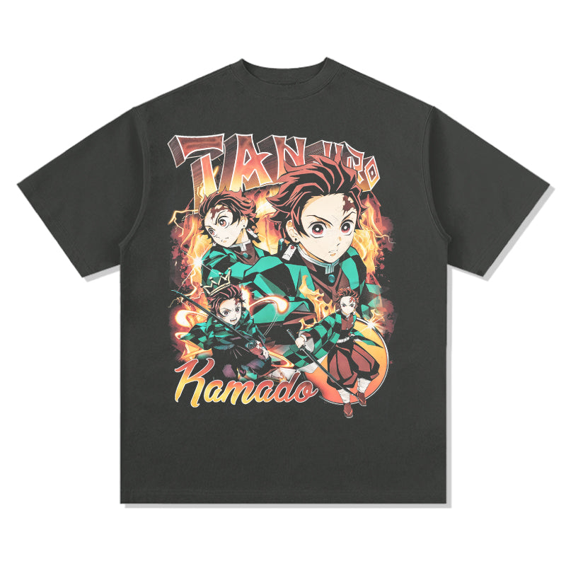 Tanjiro Kamado Demon Slayer "Anime" TEE - view 3