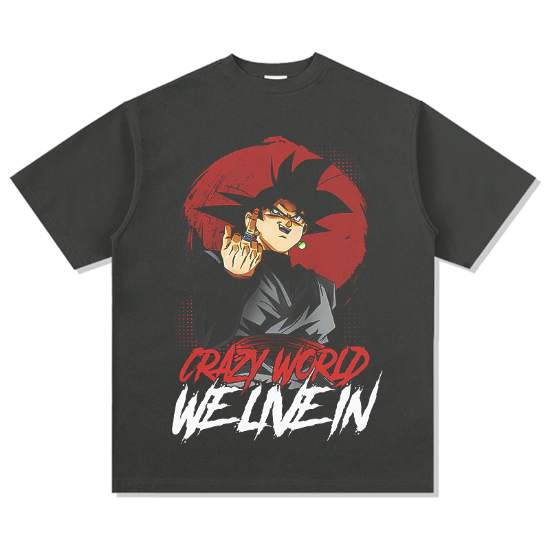 Crazy Word Goku "Anime" TEE - view 2