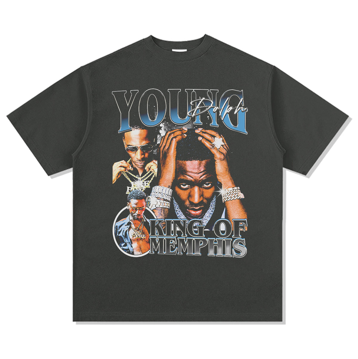 King Of Memphis By Young Dolph Tee - view 2