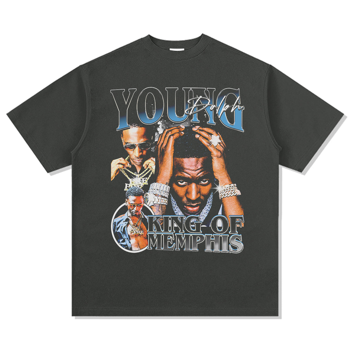 King Of Memphis By Young Dolph Tee - view 2